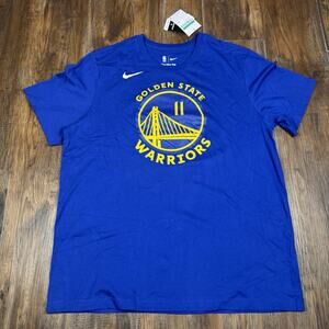 Nike NBA Golden State Warriors Klay Thompson #11 Blue T-Shirt Men’s XL NWT